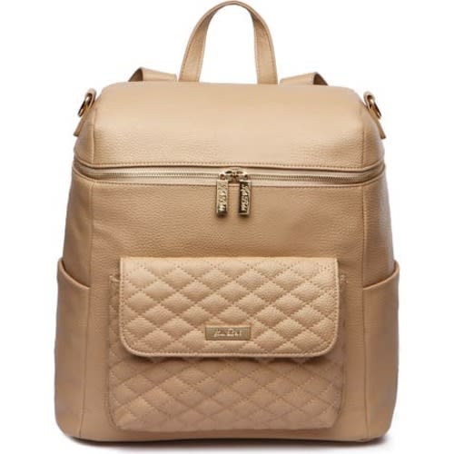 Monaco Faux Leather Diaper Backpack
