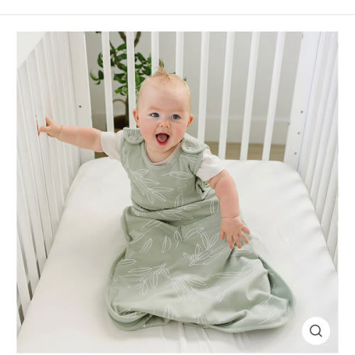 4 Season® Ultimate Baby Sleep Bag, Merino Wool & Organic Cotton, Sage