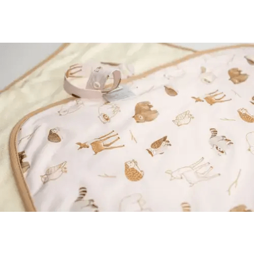 Ultra-Soft Bamboo Machine Washable and Wipeable Diaper Change Mat