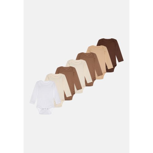 Friboo UNISEX BABY 7 PACK - Body - bronze/beige/off-white/bronse - Zalando.no