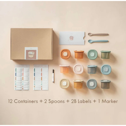 Moonkie Silicone Baby Food Containers