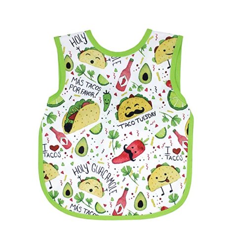 BapronBaby Taco Party Bapron - Sz Baby/Toddler 6m-3T
