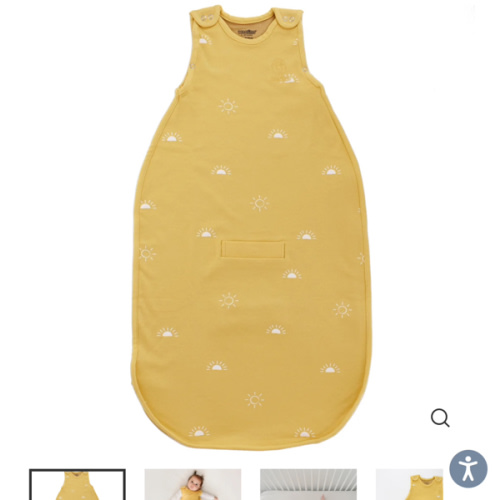 4 Season® Ultimate Baby Sleep Bag, Merino Wool & Organic Cotton, Sun