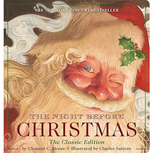 The Night Before Christmas Oversized Padded Board Book: The Classic Edition Board book – Illustrated, October 31, 2017