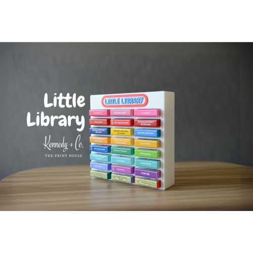 3D Printed "Little Library" Cartridge Holder: Story Dream Machine Organizer (Size MEDIUM)
