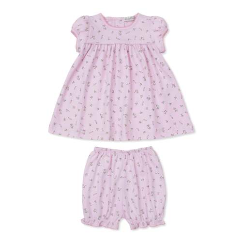 Garden Roses Pink Dress Set