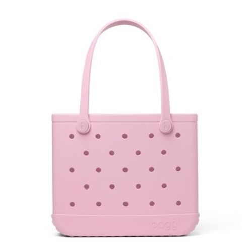 Bogg Bag Baby Bogg Tote Bag - Peach Daiquiri: Plastic Vinyl Shoulder Handbag