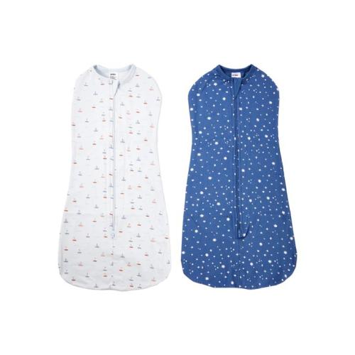 2 Pack Organic Cotton Swaddle Pouches