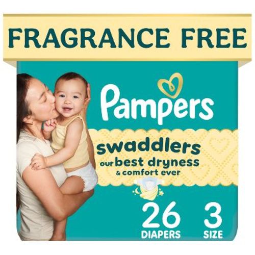 Pampers Swaddlers Sensitive Disposable Diapers - Size 3 - 26ct