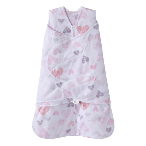 HALO® Safe Dreams wearable blanket - polyester knit - heart print - MD - Walmart.ca