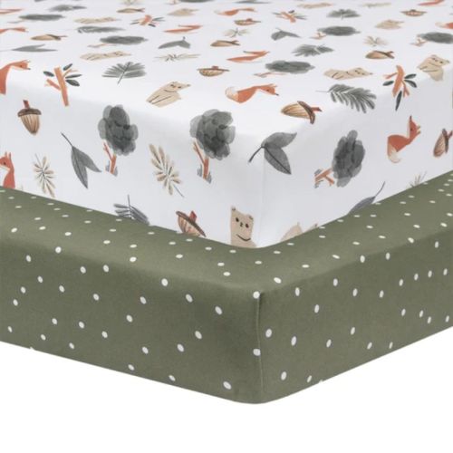 Fitted Cotton Crib Sheet