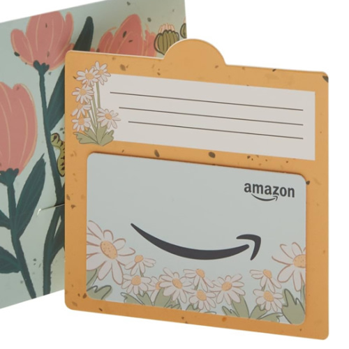 Amazon gift cards.