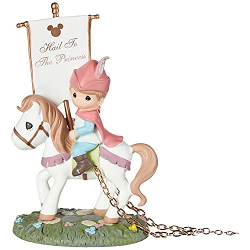 Precious Moments Disney Showcase Collection, "Hail to the Princess" - Disney Birthday Parade Resin Figurine, 104402 - Heartfelt Collectible Decor