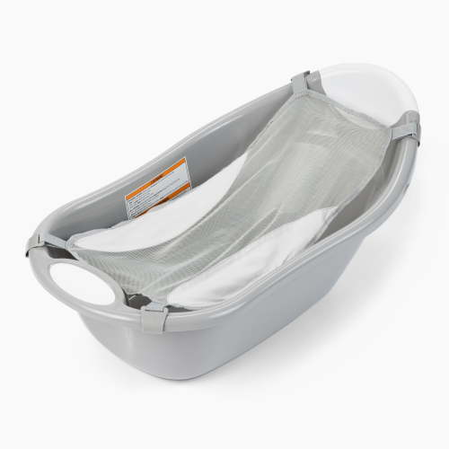 Regalo Baby Basics Grow with Me Infant Bath Tub, Grey, Unisex, Plastic
