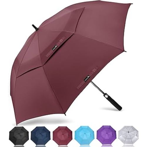 ZOMAKE Large Golf Umbrella for Rain Heavy Duty,Big Golf umbrellas Windproof,51/54/62/68 Inch Extra Large Oversized Umbrella
