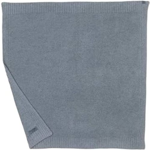 Barefoot Dreams CozyChic Lite Baby Receiving Blanket, Moonbeam, 30"x30"