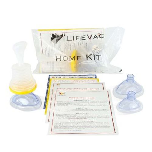 LifeVac Home Kit - Portable Suction Rescue Device, First Aid Kit for Kids and Adults, Portable Airway Suction Device for Children and Adults