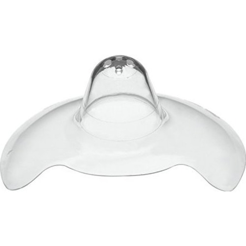 Medela Contact Nipple Shield, 24mm Medium, Nippleshield for Breastfeeding with Latch Difficulties or Flat or Inverted Nipples, Made Without BPA