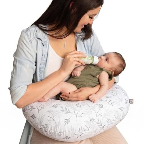 Boppy Nursing Pillow, Safe Ergonomic Breastfeeding & Baby Feeding Support