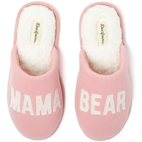 Dearfoams Women's Mama Bear Matching Family Gifts for Mom Clog