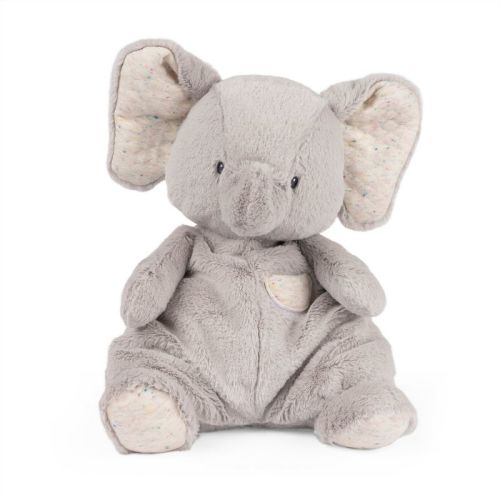 Baby Gund Oh So Snuggly Elephant Large Plush Stuffed Animal For Babies And Infants, Ash Grey, 12.5”