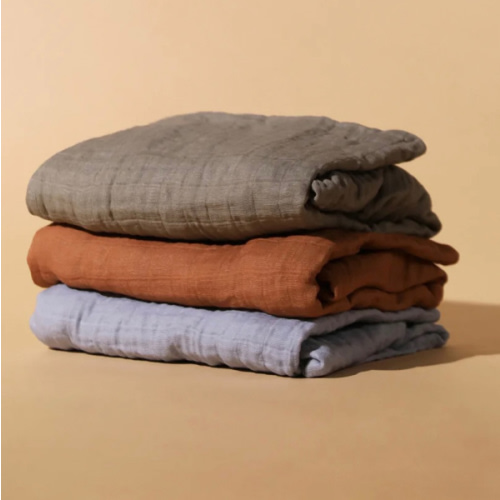 Babyletto Crib Sheet in GOTS Certified Organic Muslin Cotton