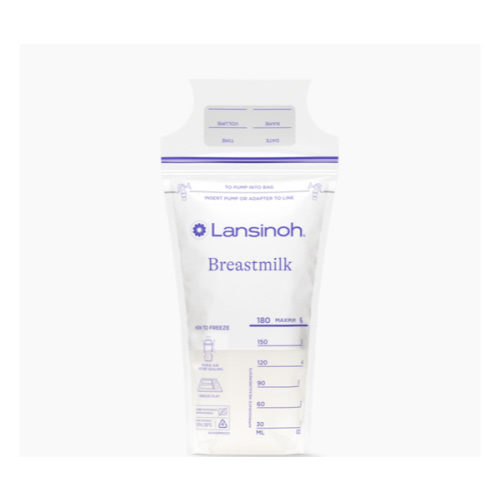 Lansinoh Breastmilk Storage Bags, 150 Count, Baby Essentials, Fast Freeze & Thaw Breast Milk Bags for Baby Bottle Feeding, Superior Strength & Stretch, 6 Ounce