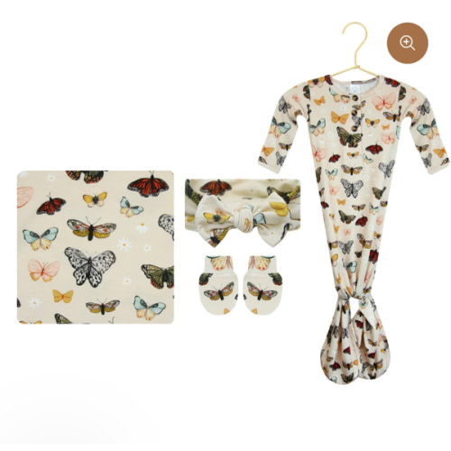 Amelia Newborn Headband Bundle (Gown)