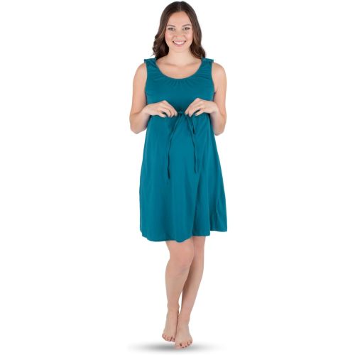 Baby Be Mine Labor and Delivery Gown for Hospital – 3-in-1 Labor/Delivery/Nursing Gown – Maternity Sleepwear