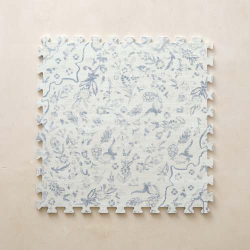 Delft Blue Floral Play Mat | Emile - Little Nomad | House of Noa