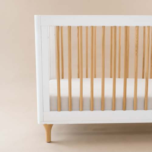 Bamboo Crib Sheet in Oat | Crib Bedding | Kyte Baby