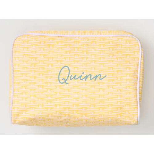 Medium Patterned Toiletry Bag