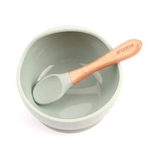 Silicone Bowl + Spoon Set