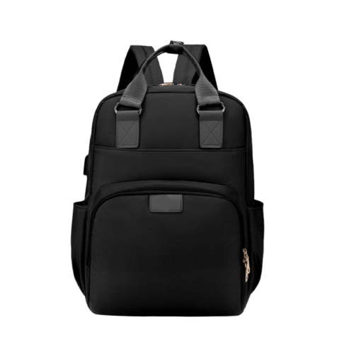 Diaper Bag Backpack, Baby Storage and Insulation, Portable Bassinet with Change Mat, Multiple Compartments and Stroller Straps