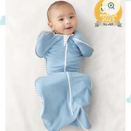 Swaddle Up™ 1.0 TOG Cotton Dusty Blue