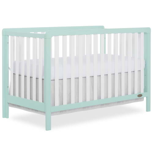 Dream On Me Ridgefield 5-in-1 Convertible Crib, Mint & White