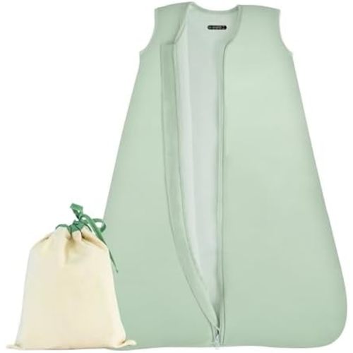 Baby Sleep Sack 0.5 TOG Summer, Lightweight Rayon Made from Bamboo Wearable Blanket with 2 Way Zipper