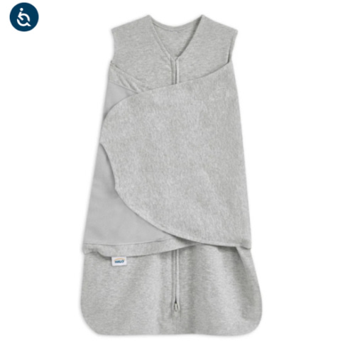 Heather Gray Cotton Swaddle - Newborn | HALO