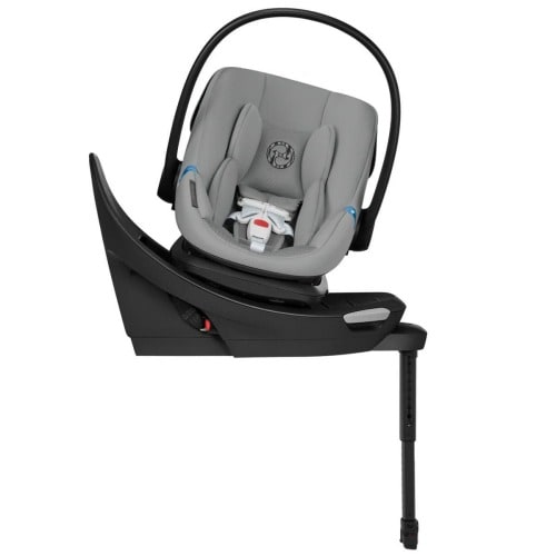 Cybex Aton G2 Swivel Infant Car Seat with Load Leg Base - Stone Grey