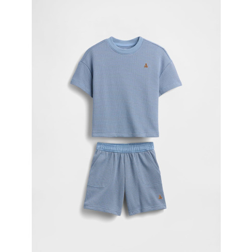 Baby & Toddler Textured Stripe Outfit Set