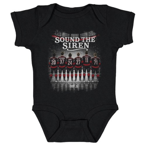 Infant Carolina Hurricanes Multiplayer 500 Level Black Sound the Siren Bodysuit