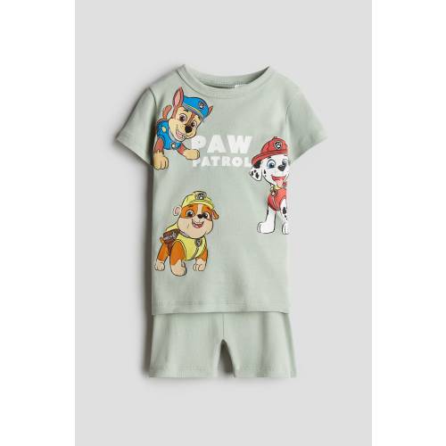 SNUG FIT COTTON JERSEY PAJAMAS