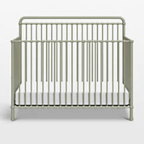 Namesake Winston Vintage Gold Iron 4-in-1 Convertible Crib
