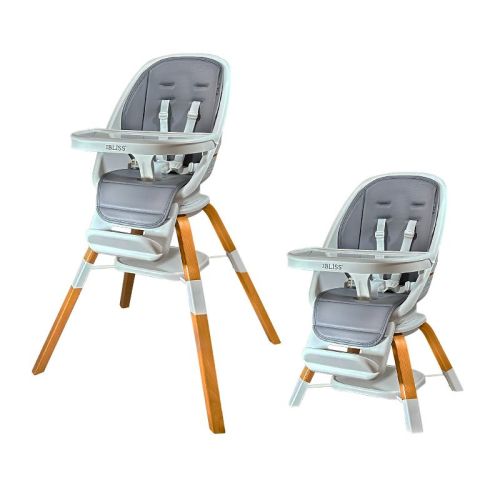 TruBliss® 2-in-1 Turn-A-Tot Highchair with 360° swivel Earl Grey