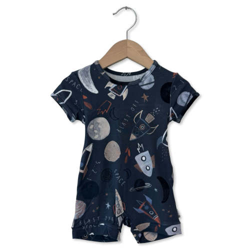 Blast Off Shorty Romper Luxe Edition | Cotton Bamboo Blend