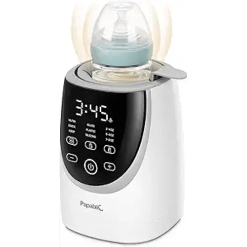 Papablic NutriWarm™ Swirlable Bottle Warmer – Advanced Nutrient-Preserving Warming Technology, Fast and Even Warming for Breastmilk & Formula, Precise Temperature Control, Easy to Use