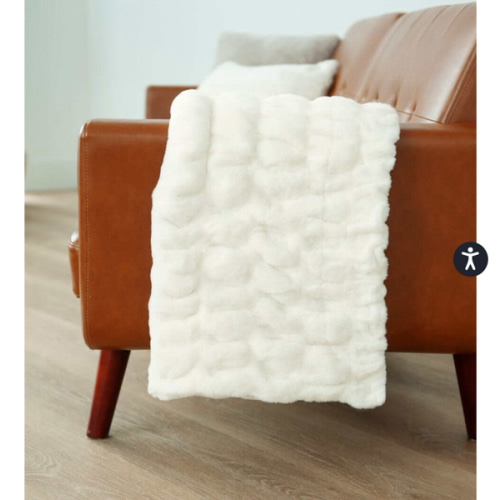 Cream Hugs Blanket | Minky Couture