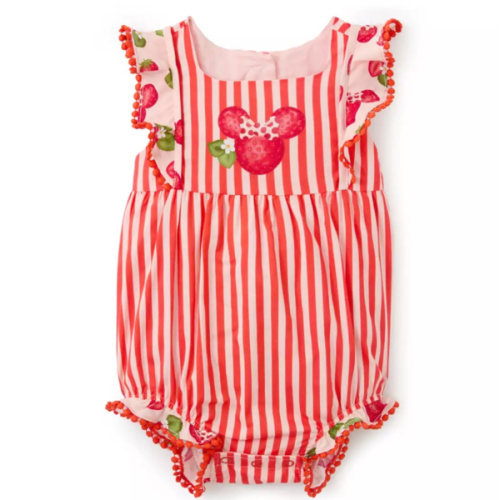 Minnie Mouse Icon Strawberry Romper for Baby | Disney Store