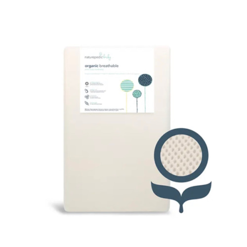 Breathable Organic Mini Crib Mattress