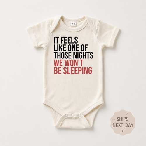 It Feels Like One Of Those Nights Taylor Swift Lyric Baby Onesie